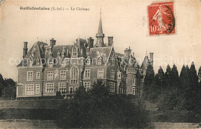 Gaillefontaine Chateau Schloss