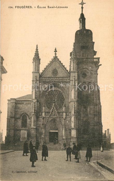 Fougeres Eglise Saint Léonard