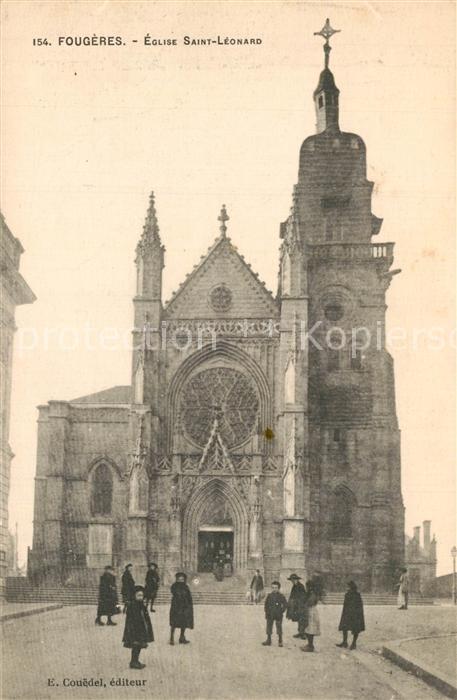 Fougeres Eglise Saint Léonard