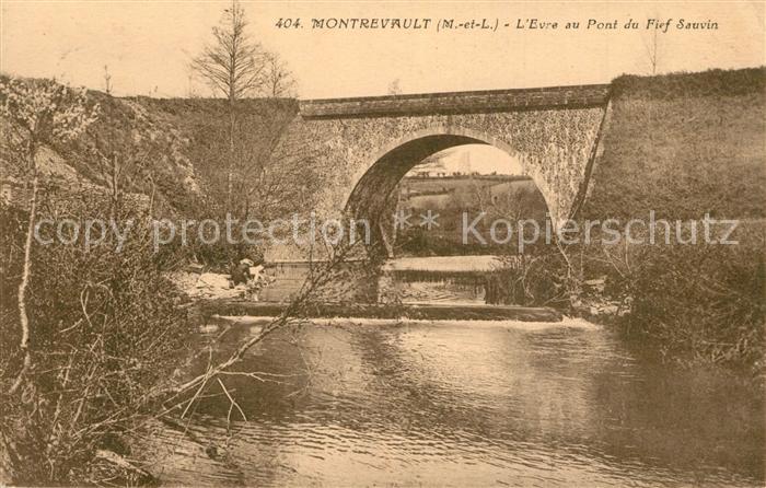 Montrevault Evre au Pont du Fief Sauvin