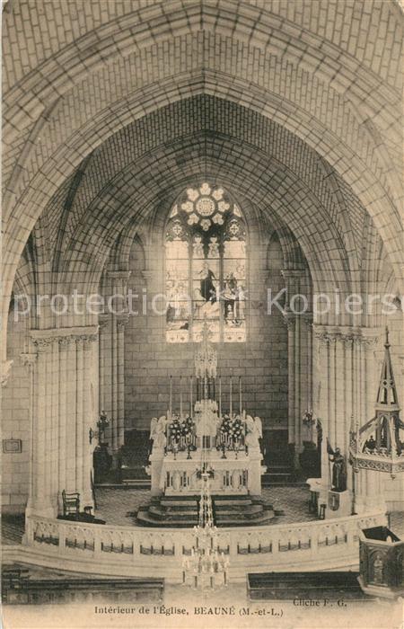 Baune Intérieur de l'Eglise