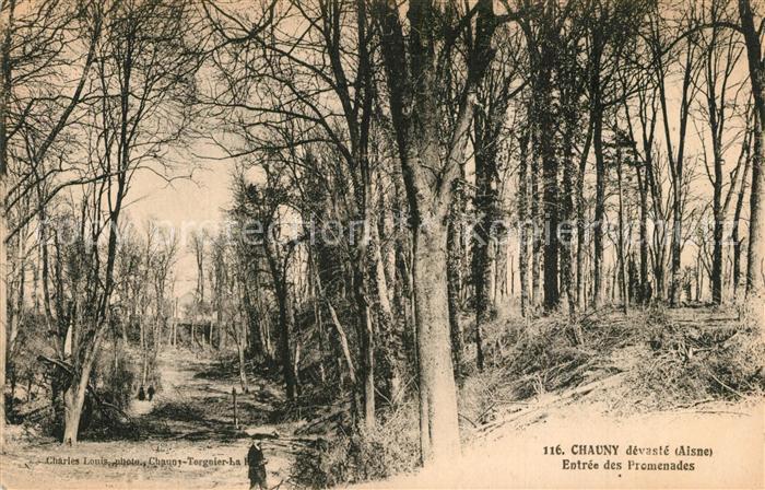 Chauny Aisne Entree des Promenades