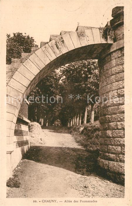 Chauny Aisne Allee des Promenades