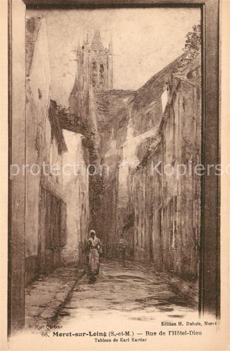 Moret-sur-Loing Rue de l_Hotel-Dieu