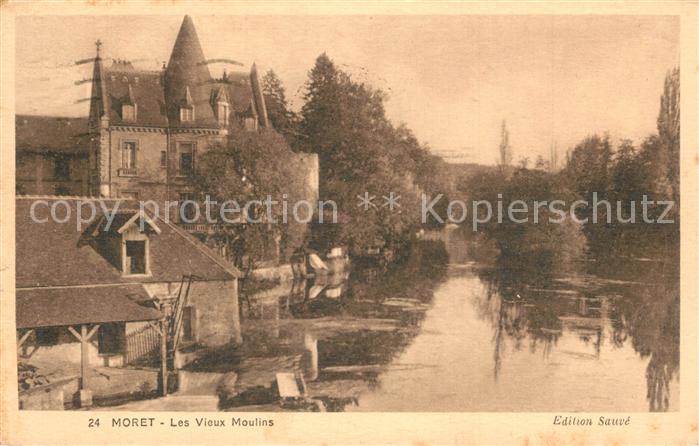 Moret-sur-Loing Vieux Moulins