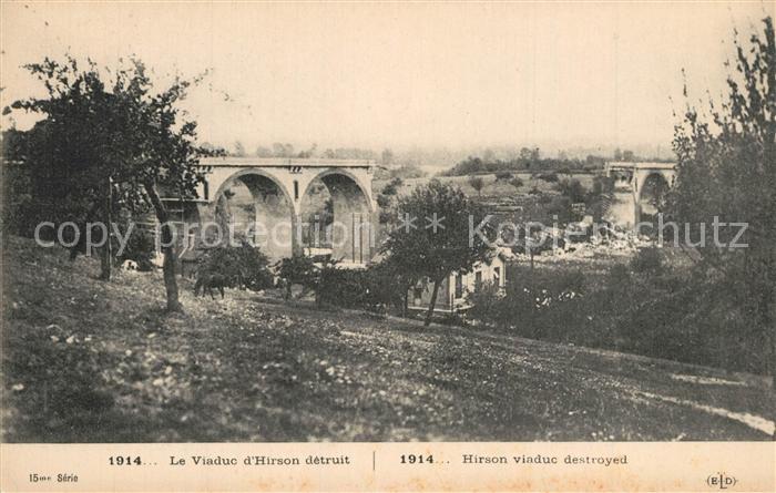 Hirson Viaduc detruit