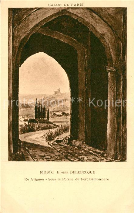Villeneuve-les-Avignon Fort Saint-Andre Edmee Delebecque