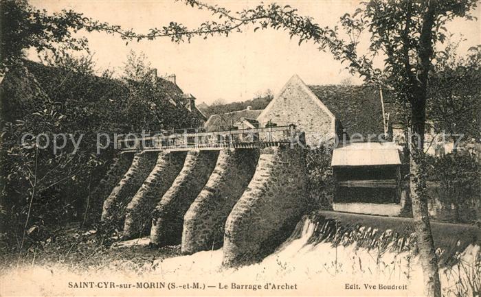 Saint-Cyr-sur-Morin Barrage d Archet