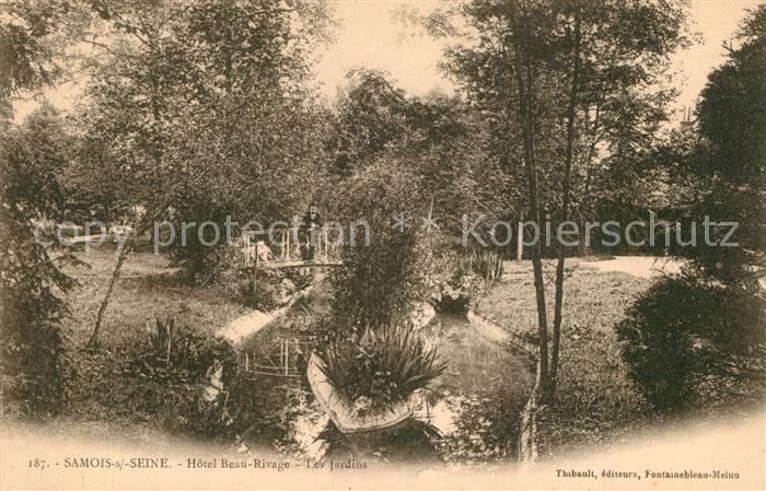 Samois-sur-Seine Hotel Beau-Rivage Jardins