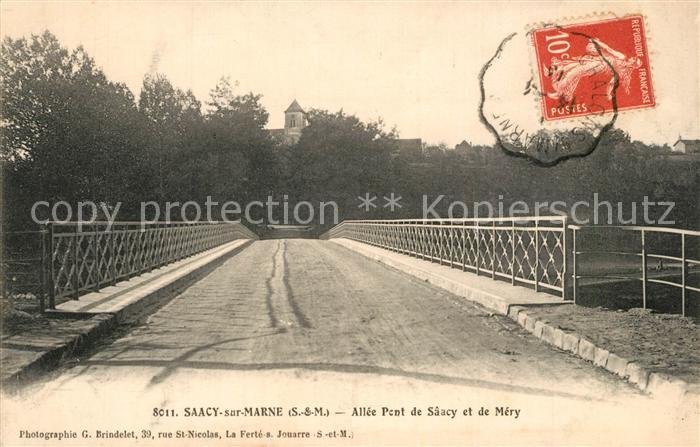 Saacy-sur-Marne Allee Pont de Saacy et de Mery