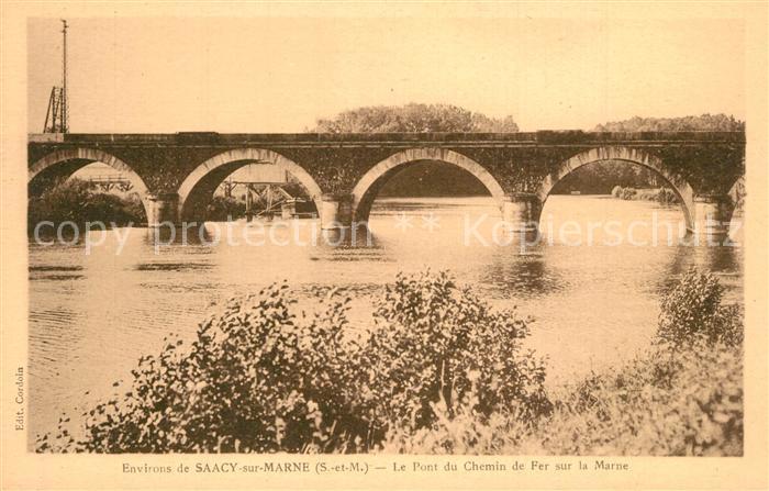 Saacy-sur-Marne Pont du Chemin de Fer