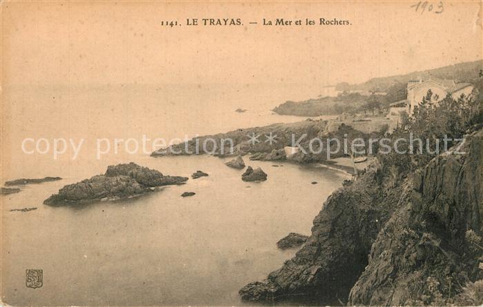 Le Trayas  83 Var Mer et les Rochers