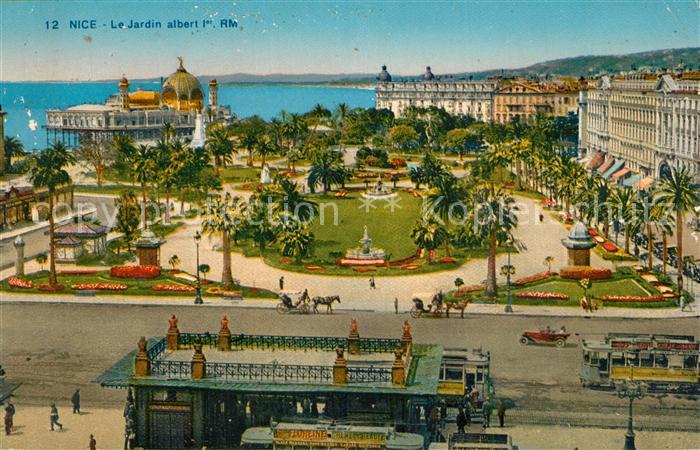 Nice Alpes Maritimes Jardin Albert I