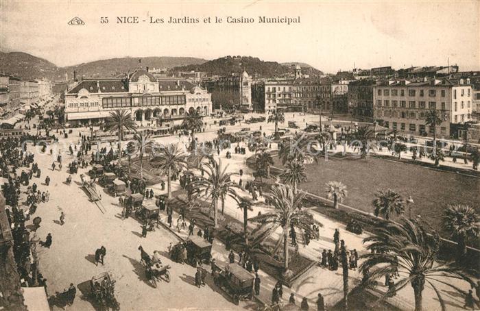 Nice Alpes Maritimes Jardins Casino Municipal