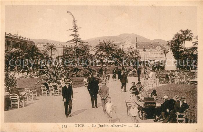 Nice Alpes Maritimes Jardin Albert Ier