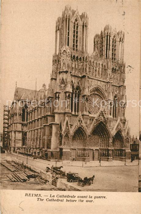 Reims Champagne Ardenne Cathedrale