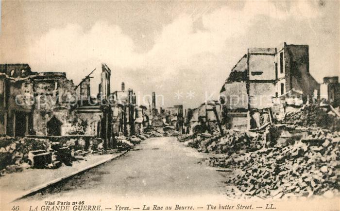 Ypern Ypres Rue au Beurre