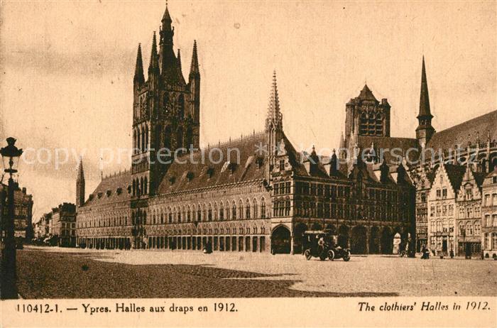 Ypern Ypres Halles aux Draps