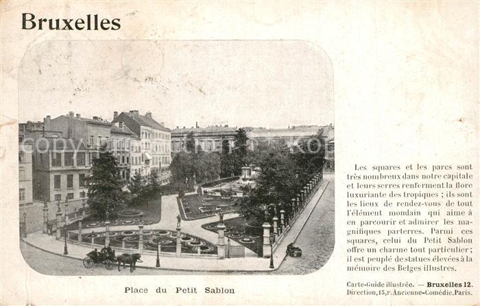 Bruxelles Br?ssel Place du Petit Sablon