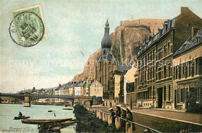 Dinant Wallonie Quai de la Meuse
