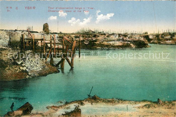 Yser Region Tour d observation belge