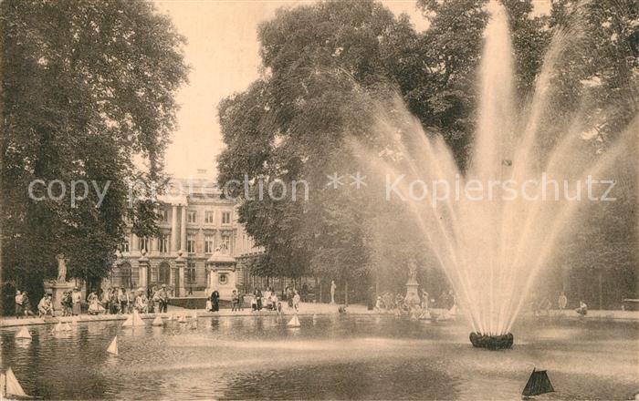 Bruxelles Br?ssel Parc Jet d Eau Parlement