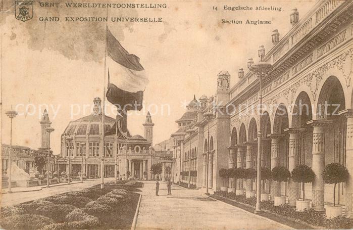 Exposition Universelle Gand 1913 Section Anglaise