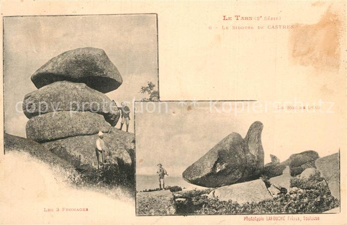 Castres Tarn Sidobre Roc de l'Oie Les 3 Fromages