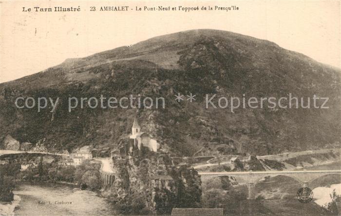 Ambialet Pont Neuf Presquile