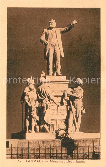 Carmaux Monument Jean-Jaures