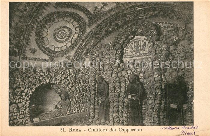 Roma Rom Cimitero dei Cappuccini