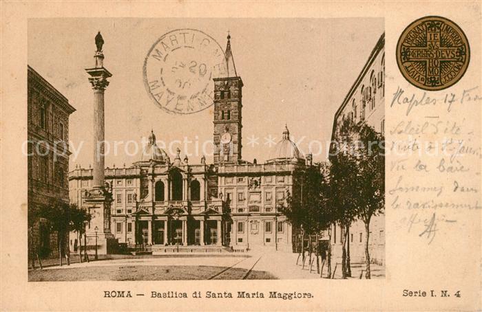 Roma Rom Basilica Santa Maria Maggiore