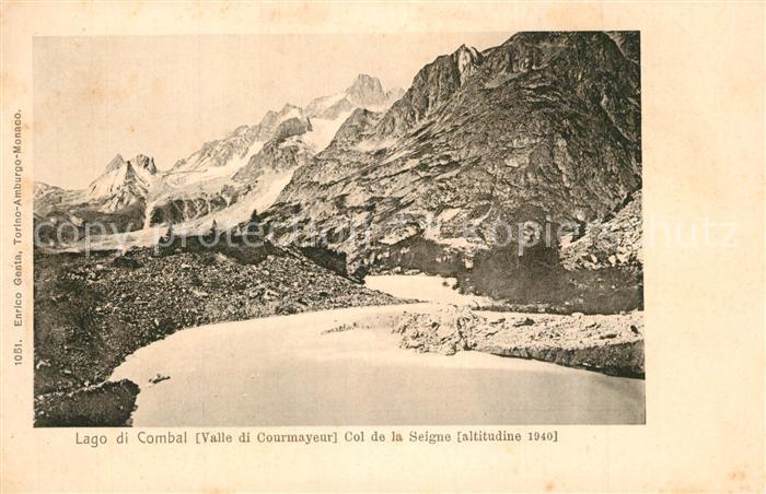Lago di Combal Col de la Seigne