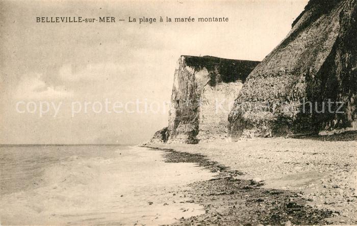 Belleville-sur-Mer Plage a la Maree Montante