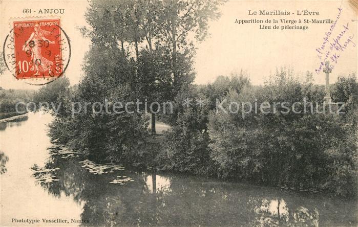 Le Marillais L'Evre Apparition de la Vierge a St-Maurille