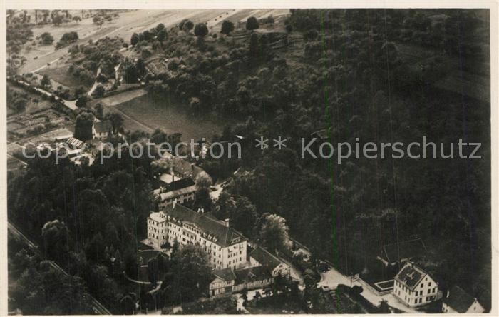 Bad Ditzenbach Kurhaus und Sanatorium Fliegeraufnahme