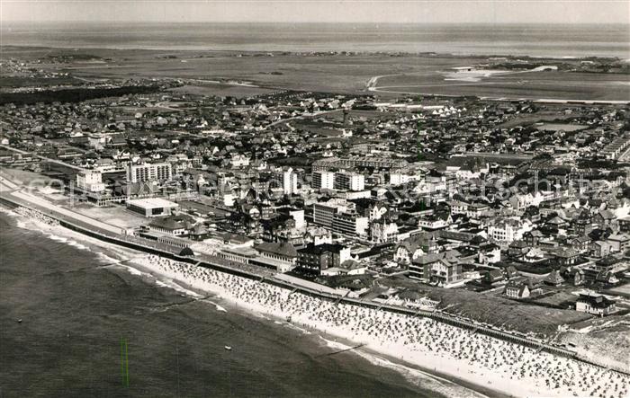 Westerland Sylt Fliegeraufnahme