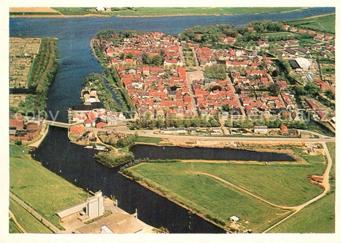 Friedrichstadt Eider Fliegeraufnahme