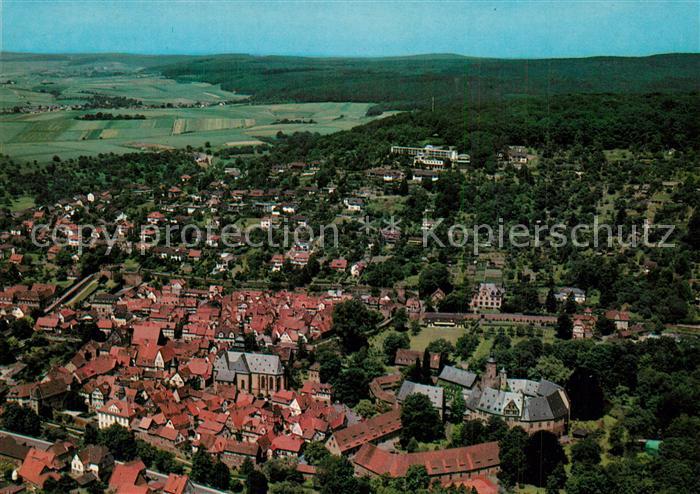 Buedingen Hessen Fliegeraufnahme