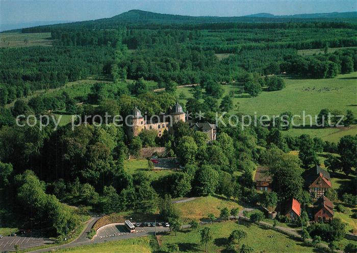 Sababurg Fliegeraufnahme