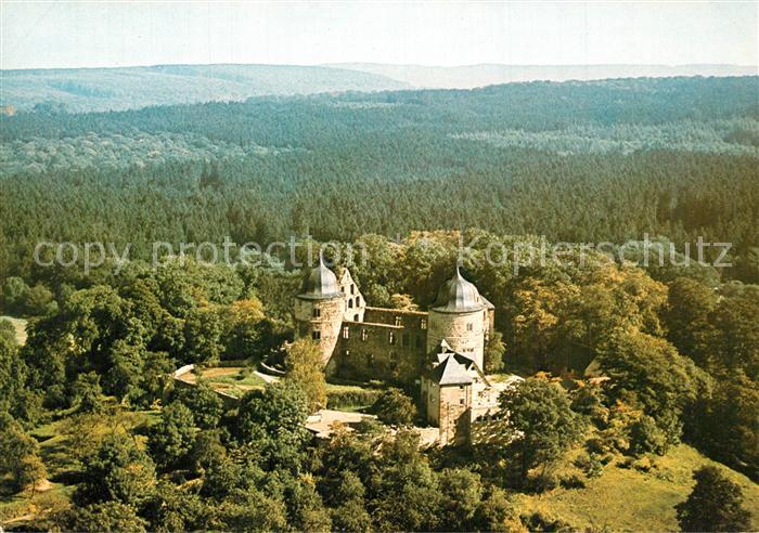 Sababurg Fliegeraufnahme