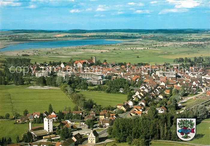 Bad Buchau Federsee Fliegeraufnahme