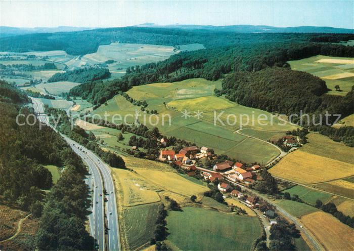 Reddingshausen Hotel Pension Haus Sonnenblick Fliegeraufnahme