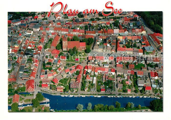 Plau See Fliegeraufnahme