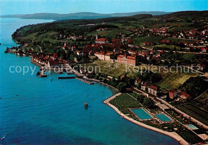 Meersburg Bodensee Fliegeraufnahme