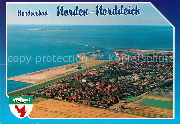 Norden Norddeich Ostfriesland Fliegeraufnahme