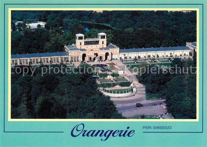 Potsdam Schlossanlage Sanssouci Orangerie Fliegeraufnahme