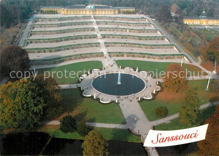 Potsdam Sanssouci Fliegeraufnahme