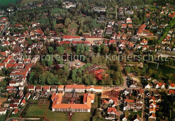 Horn-Bad Meinberg Fliegeraufnahme mit Kurviertel