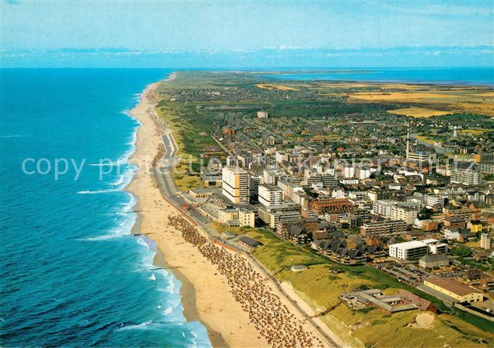 Westerland Sylt Fliegeraufnahme